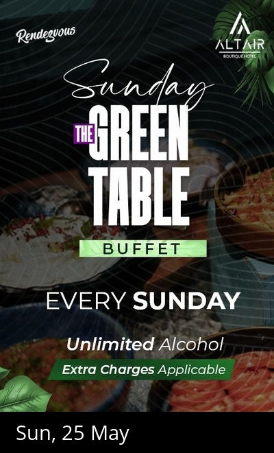 The Green Table X Altair Rendezvous