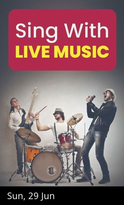 Sing With Live Music Bnad