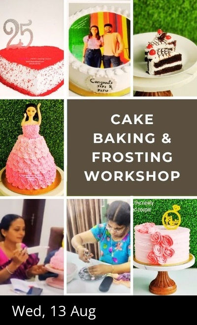 Cake Baking and Frosting Workshop