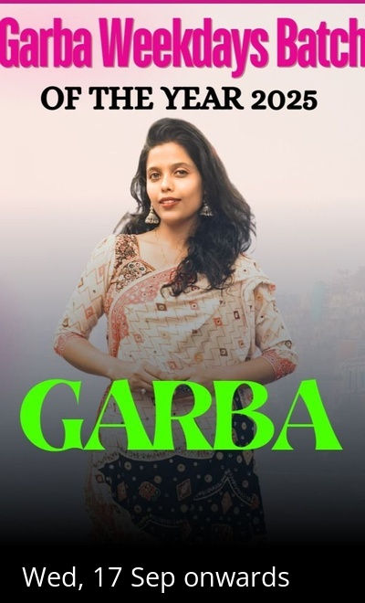 Garba Weekdays Regular Classes with Jayesh Rathod