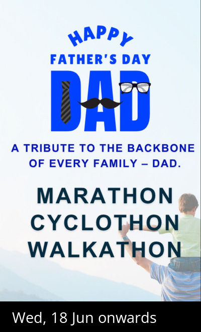 Happy Fathers Day 2025 Run Walk Cyclothon