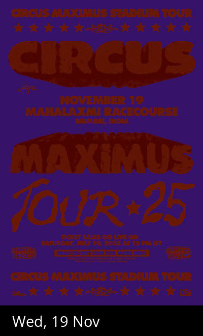 Travis Scott: Circus Maximus Stadium Tour - India