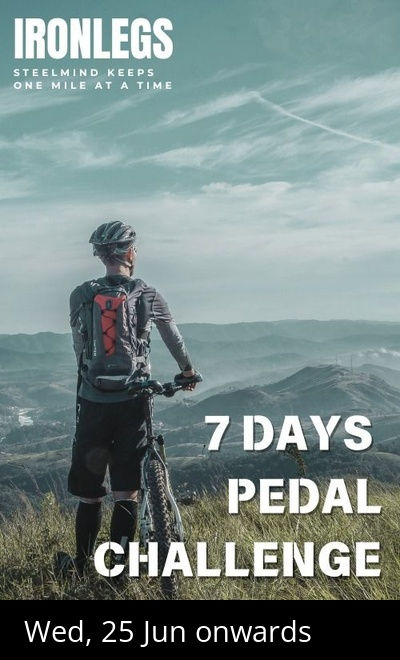 7 DAYS PEDAL CHALLENGE