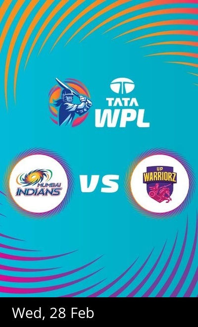 WPL - Mumbai Indians vs UP Warriorz