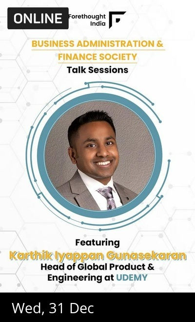 Talk Session in Business (Ft. Karthik Gunasekaran)