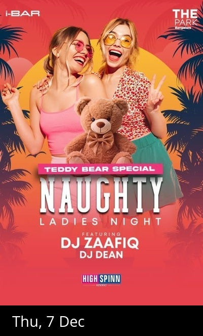 THURSDAY POOLSIDE Naughty Ladies Night at IBAR