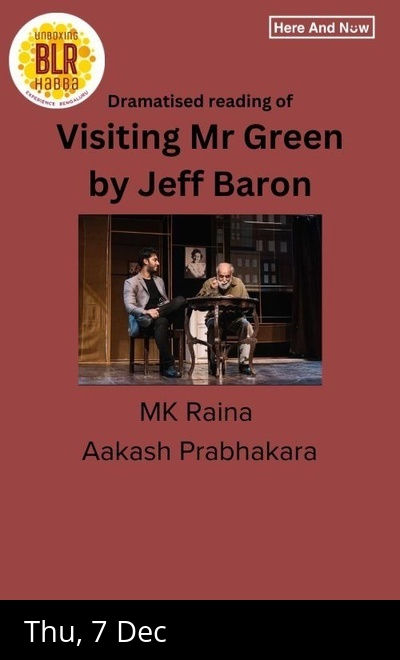 Dramatised Reading Of Visiting Mr Green