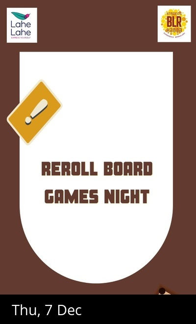 Board Games Night ( Unboxing Bangalore Habba )