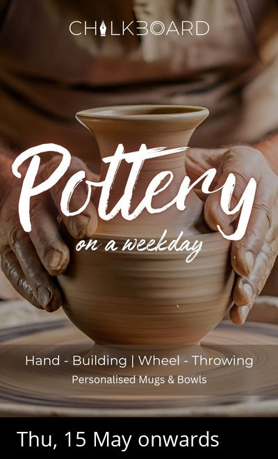 Pottery on a Weekday.