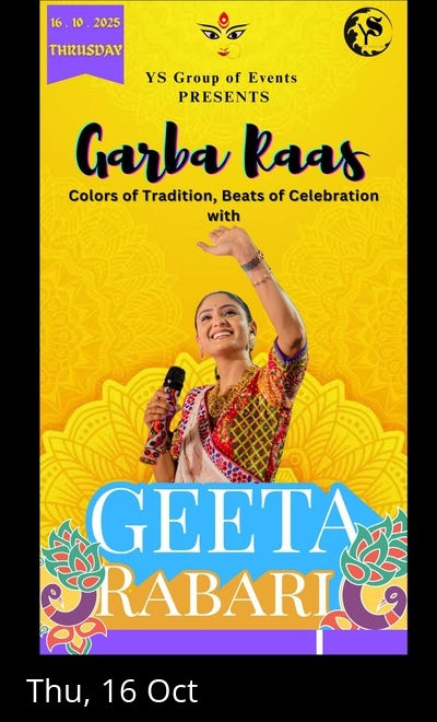 Garba Raas with Geeta Rabari
