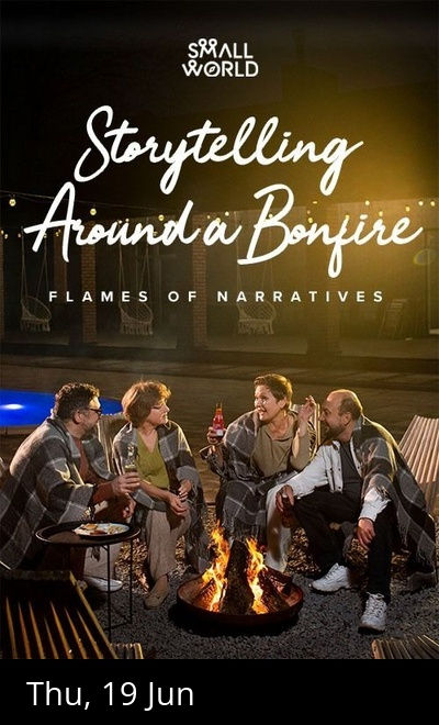 Storytelling Around a Bonfire