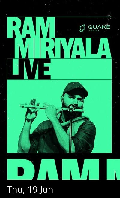 Ram Miriyala live at Quake!