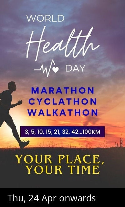 World Health Day Run,Ride,Walk 2025
