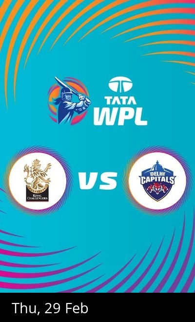 WPL -Royal Challengers Bangalore vs Delhi Capitals