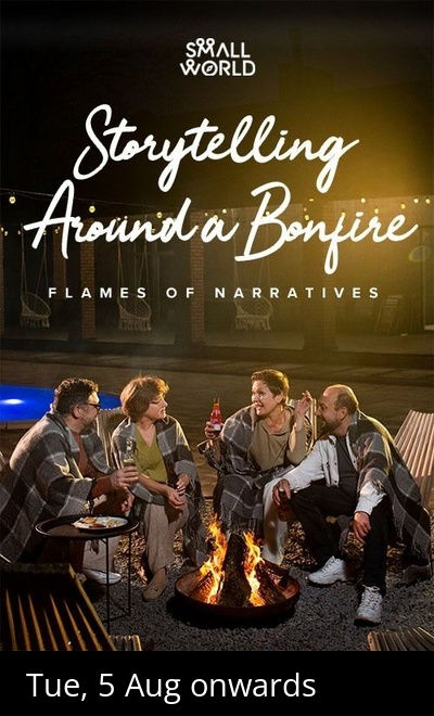 Storytelling Around a Bonfire