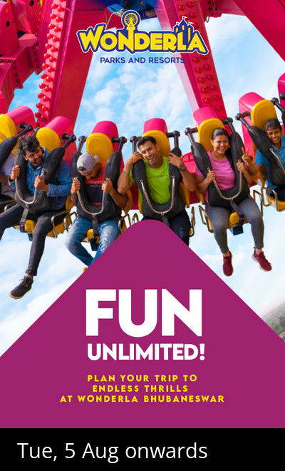 Wonderla Amusement Park - Bhubaneswar