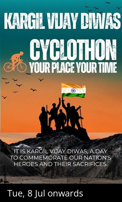 Kargil Vijay Diwas Cyclothon