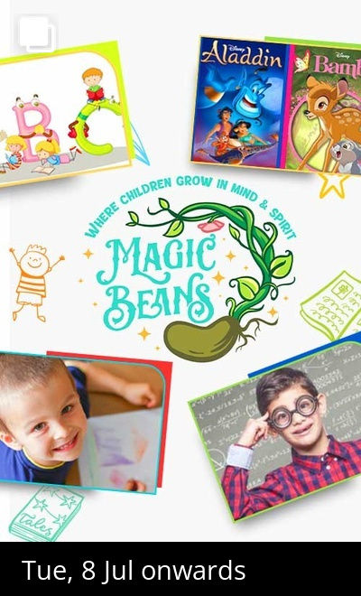 Magic Beans Online Kids Workshops