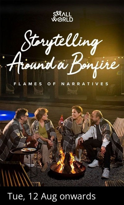 Storytelling Around a Bonfire