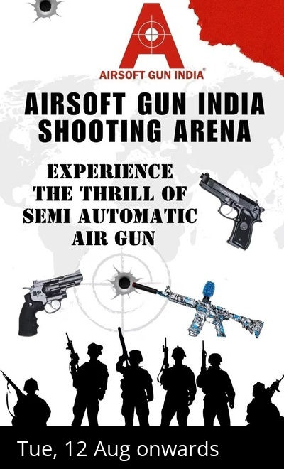 Airsoft Gun India Shooting Experience Arena