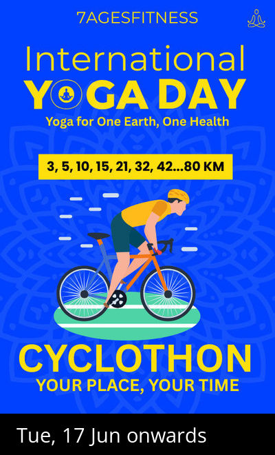 International Yoga Day Cyclothon 2025