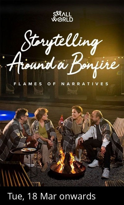 Storytelling Around a Bonfire