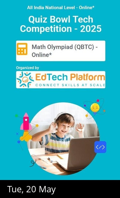 Quiz Bowl Tech Competition (QBTC) - Online