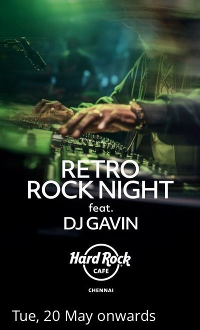 Retro and Rock Night ft. DJ Gavin