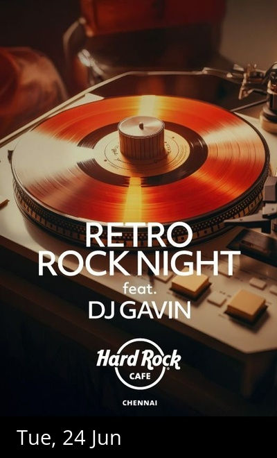 Retro & Rock Night Ft. DJ Gavin
