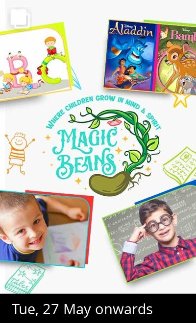Magic Beans Online Kids Workshops