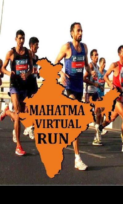 Mahatma Virtual Marathon - Get Medal by Courier