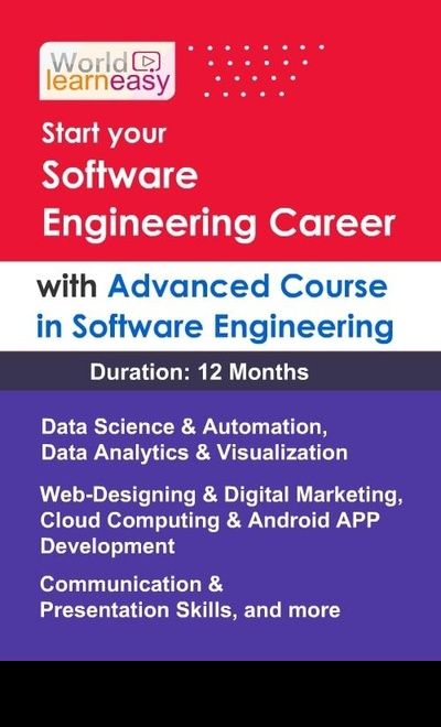 One Year Advanced Course in Software Engineering