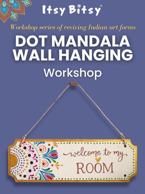Dot Mandala Wall Hanging Workshop