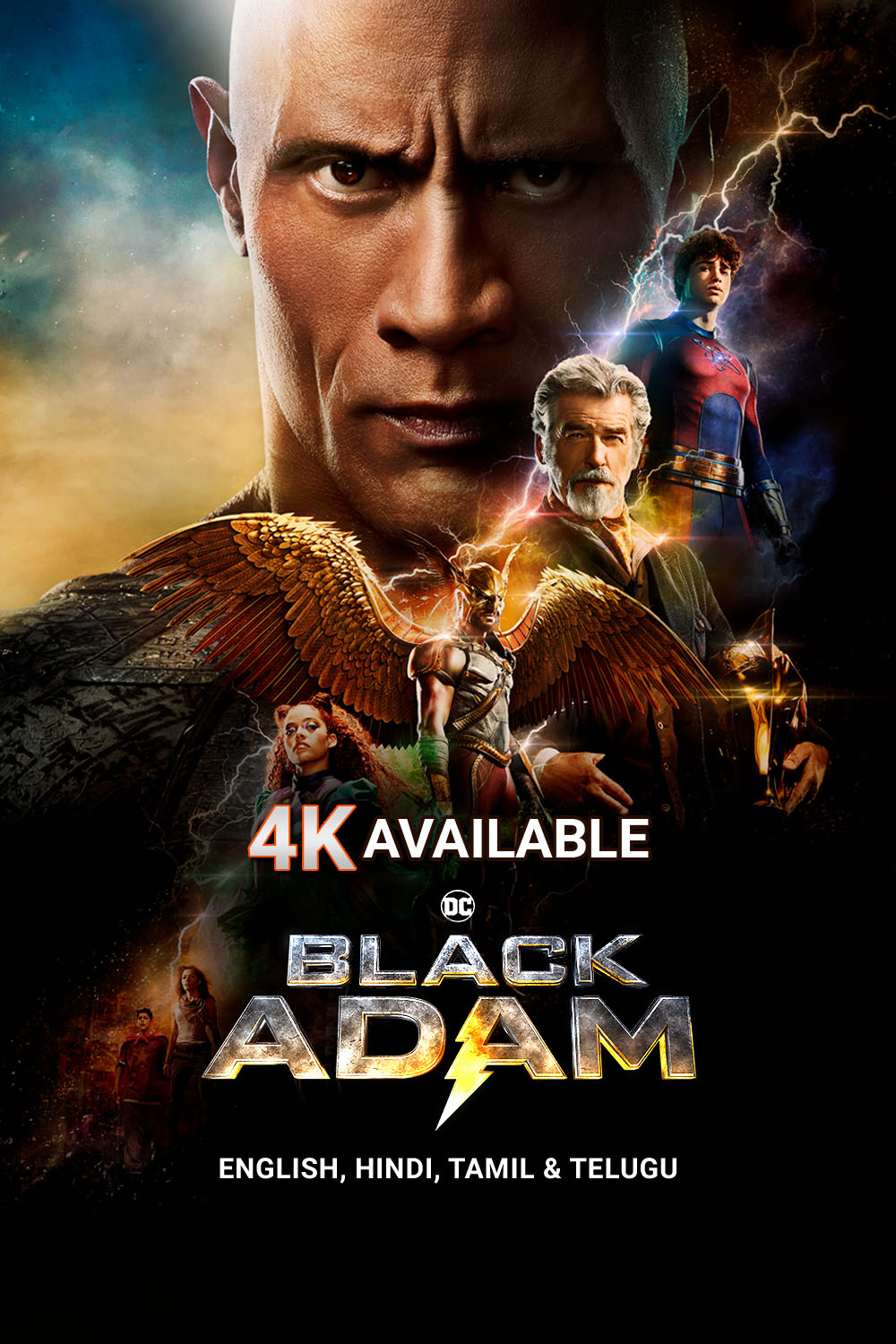 Watch Black Adam Movie Online | Buy Rent Black Adam On BMS Stream