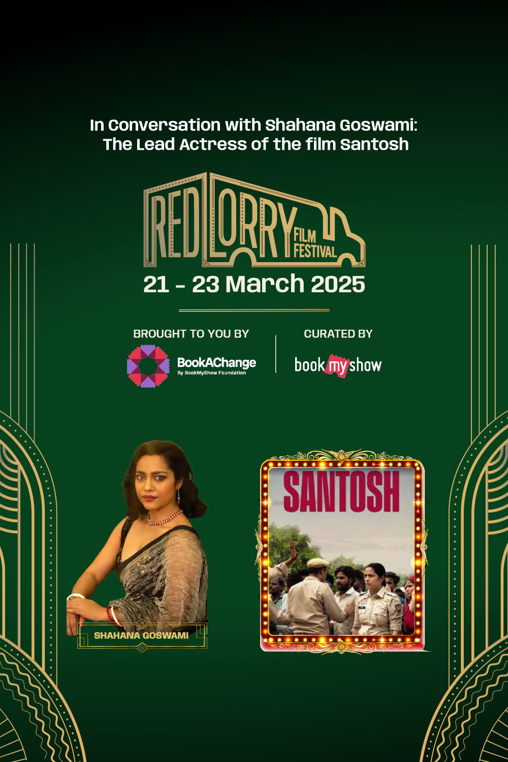Watch In Conversation with Shahana Goswami: The Lead Actress of the film Santosh Online