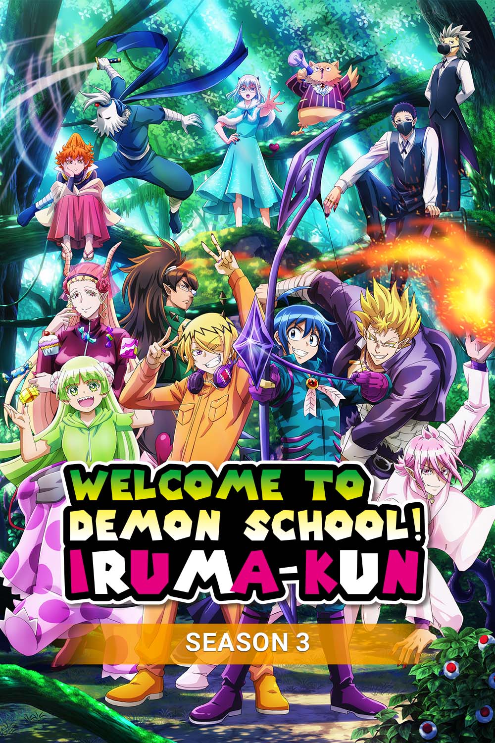 Demon School (Season 1-3) 1080p Dual Audio HEVC