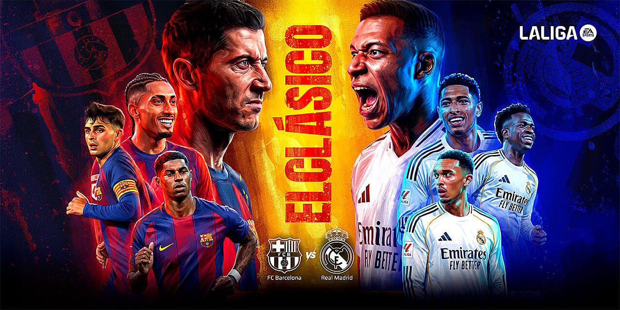 La Liga El Clasico - Barcelona vs Real Madrid