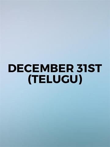 December 31st (Telugu)