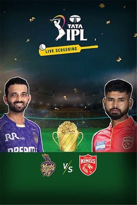 IPL T20 2025 Live Screening-(KKR VS PBKS)