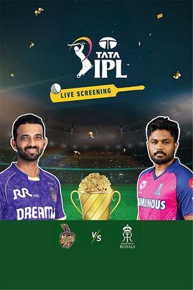 IPL T20 2025 Live Screening-(KKR VS RR)