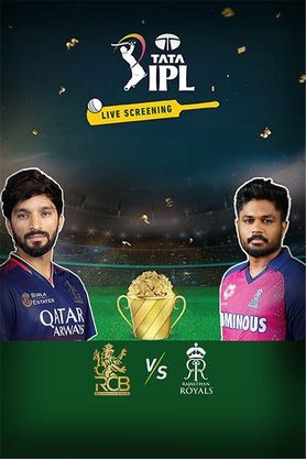 IPL T20 2025 Live Screening-(RCB VS RR)