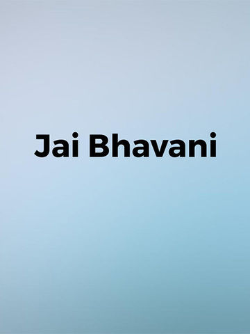 Jai Bhavani