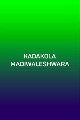 Kadakola Madiwaleshwara