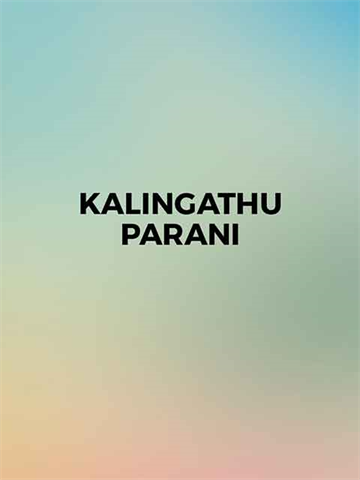 Kalingathu Parani
