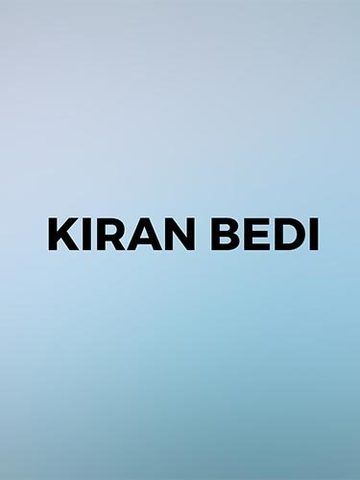 Kiran Bedi