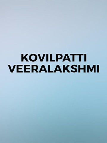 Kovilpatti Veeralakshmi