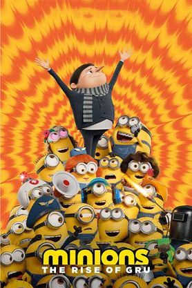 Minions: The Rise of Gru (3D) (MX4D) (2022) - Movie | Reviews, Cast ...