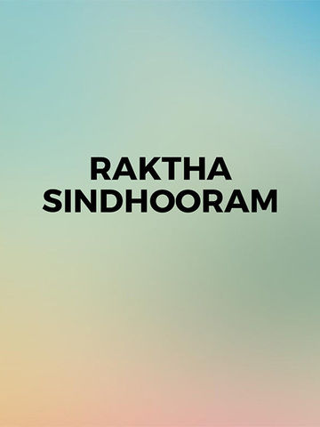 Raktha Sindhooram