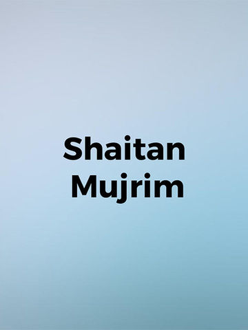 Shaitan Mujrim