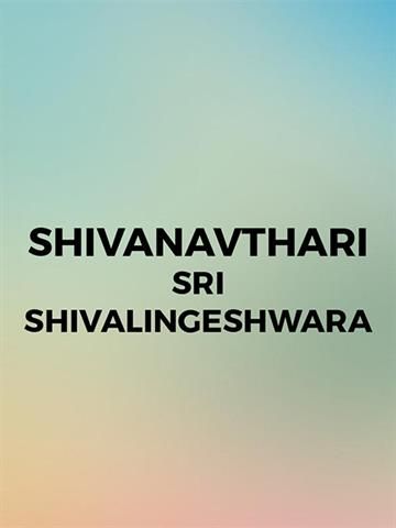 Shivanavthari Sri Shivalingeshwara